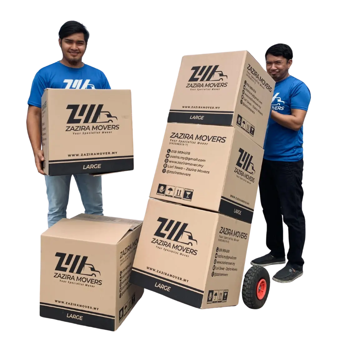 Home Proses kerja pindah rumah oleh Zazira Movers Malaysia