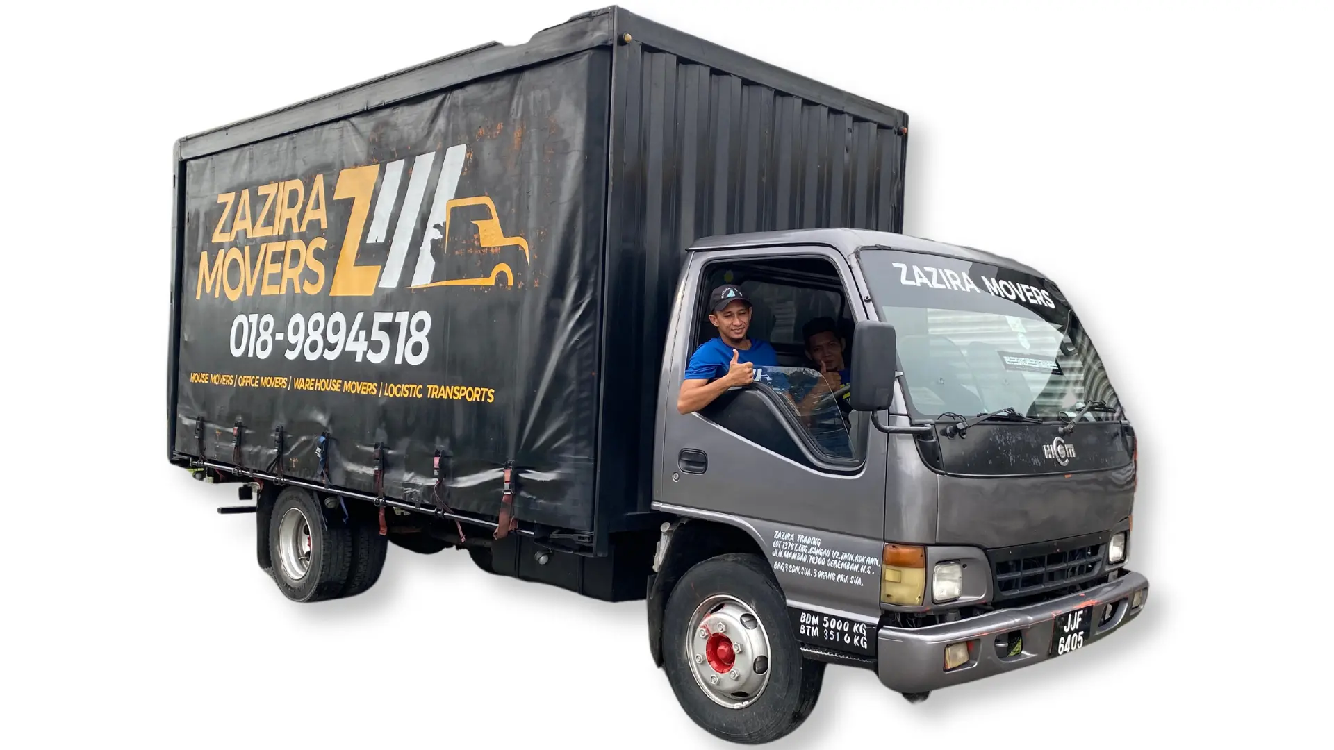 5 tonne lorry for large home and office moving in Malaysia
