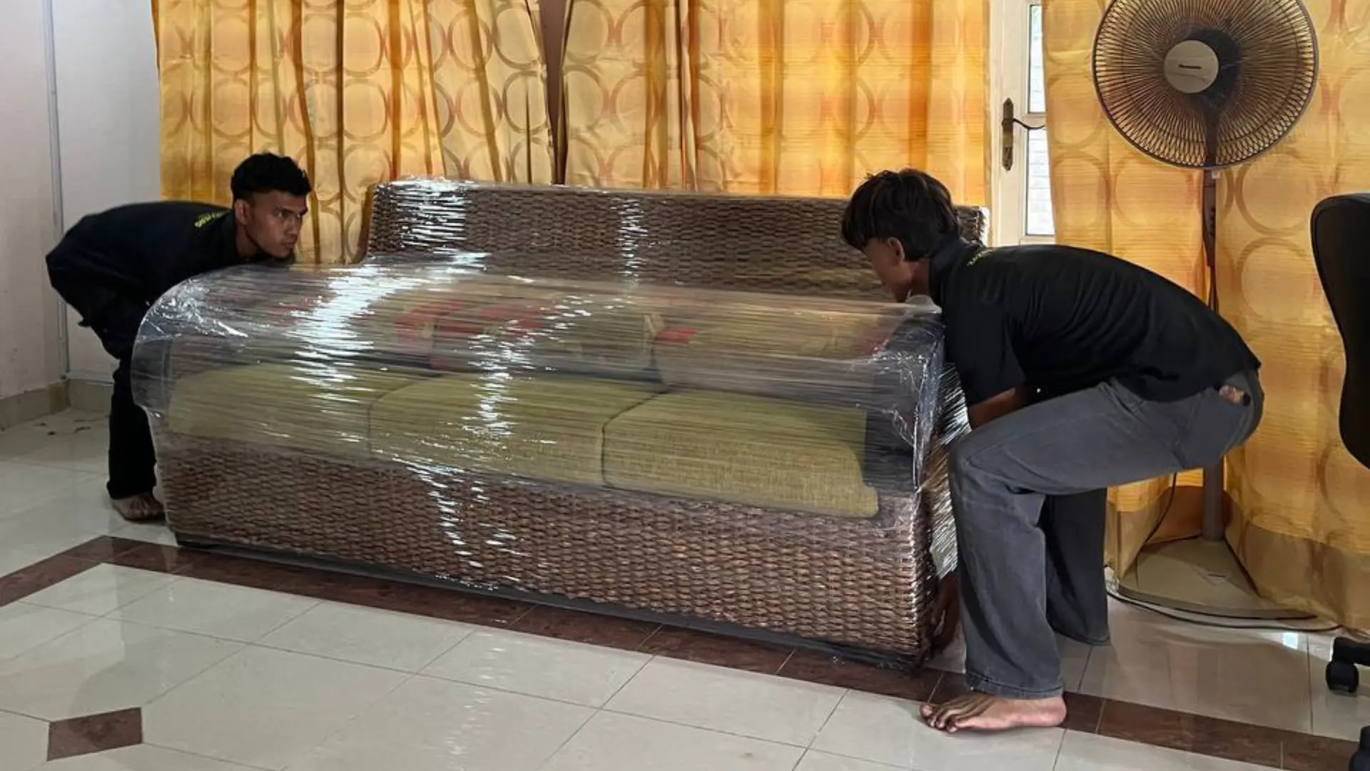 Home 6 Zazira Movers team providing house moving services in Malaysia