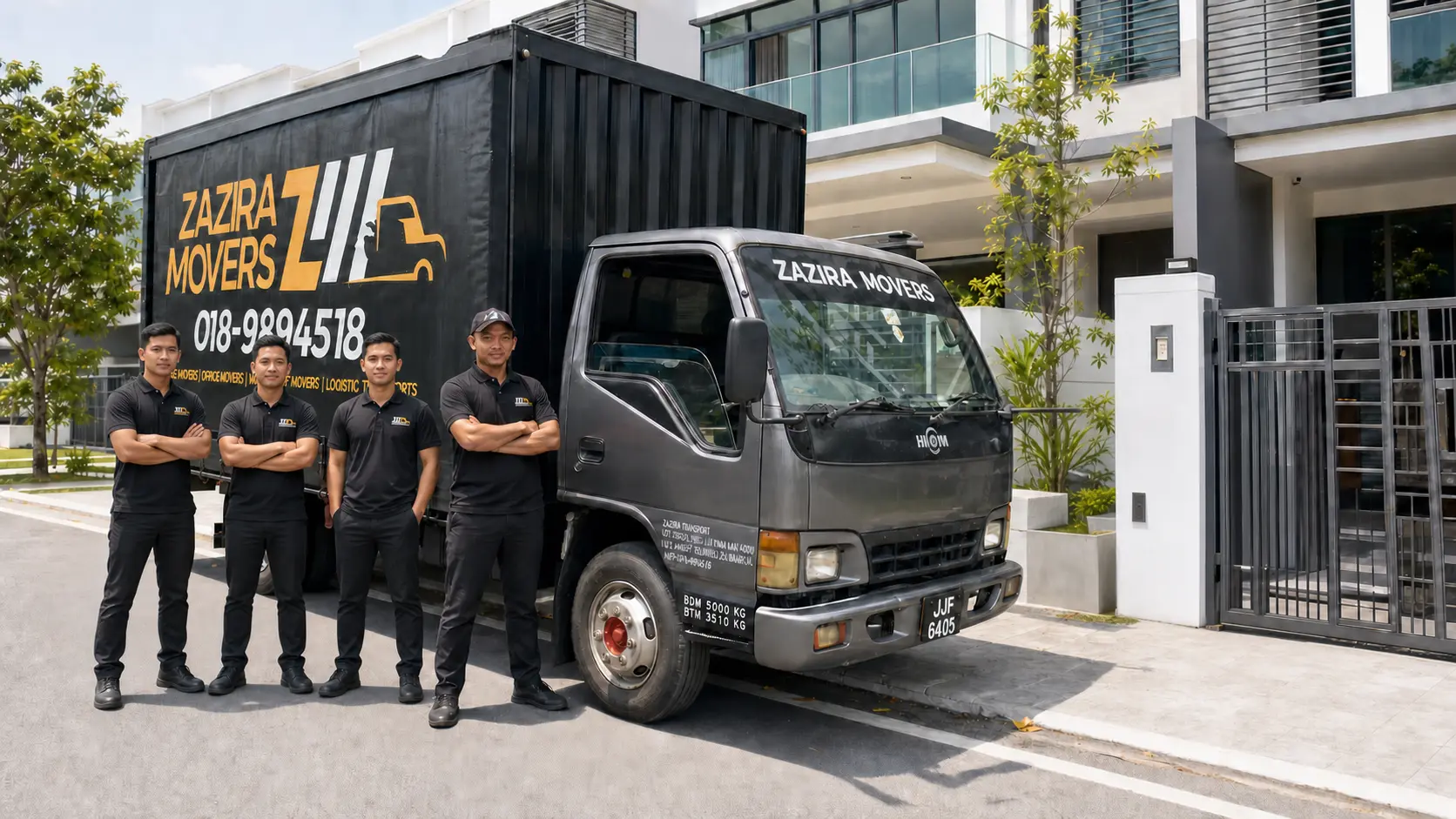 Lorry Rental for Moving 3 lorry with driver and manpower for moving service in zazira movers