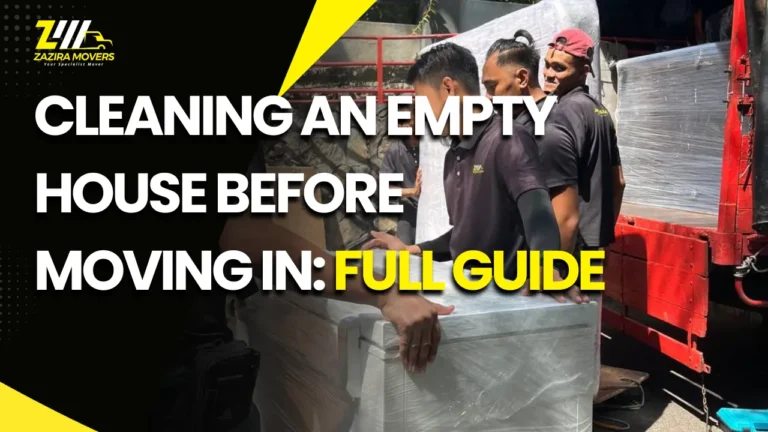 Cleaning an Empty House Before Moving In
