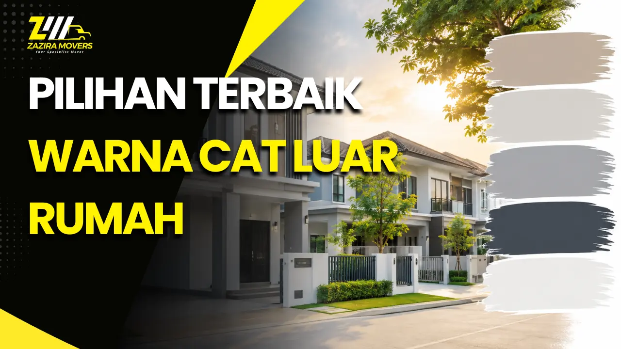 Warna Cat Luar Rumah: Idea Cantik dan Praktikal Sebelum Pindah 1 pilihan terbaik warna cat luar rumah