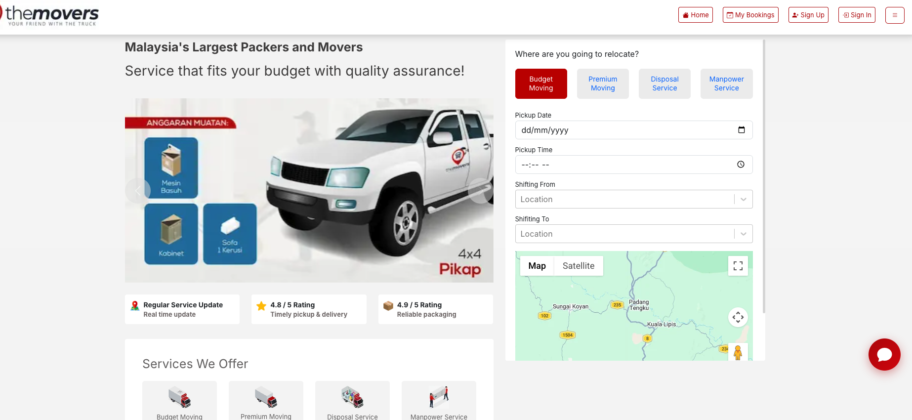 Best Movers in Malaysia 2026: 10 Moving Companies Worth Comparing Before You Book 5 The Movers Malaysia official website for a house moving and lorry service enquiry