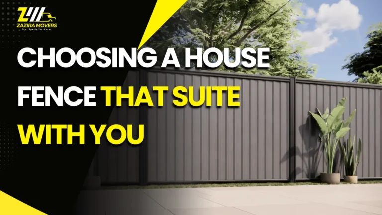Choosing a House Fence that suite with you