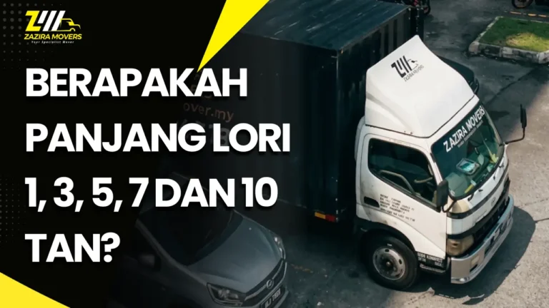 Berapakah panjang lori 1, 3, 5, 7 dan 10 tan